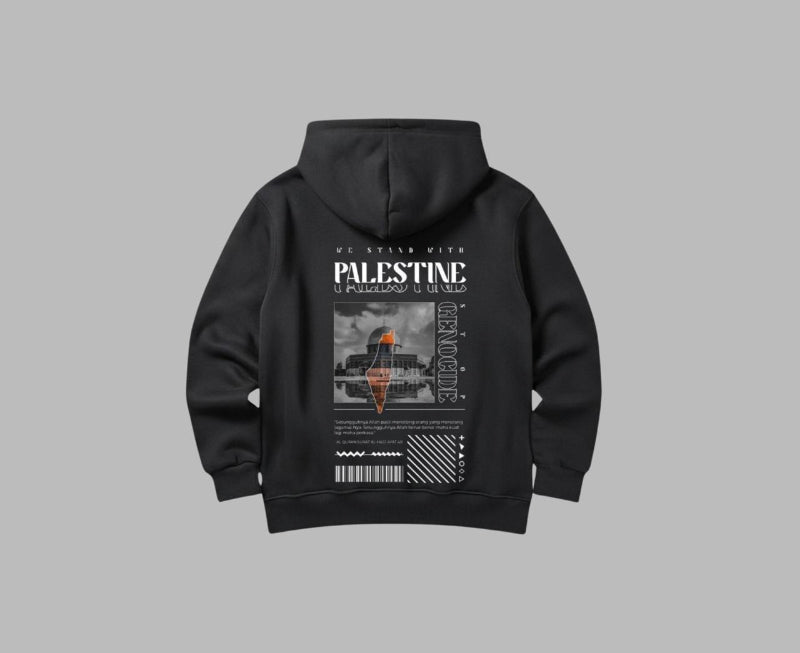 Palestine Hoodie - Black