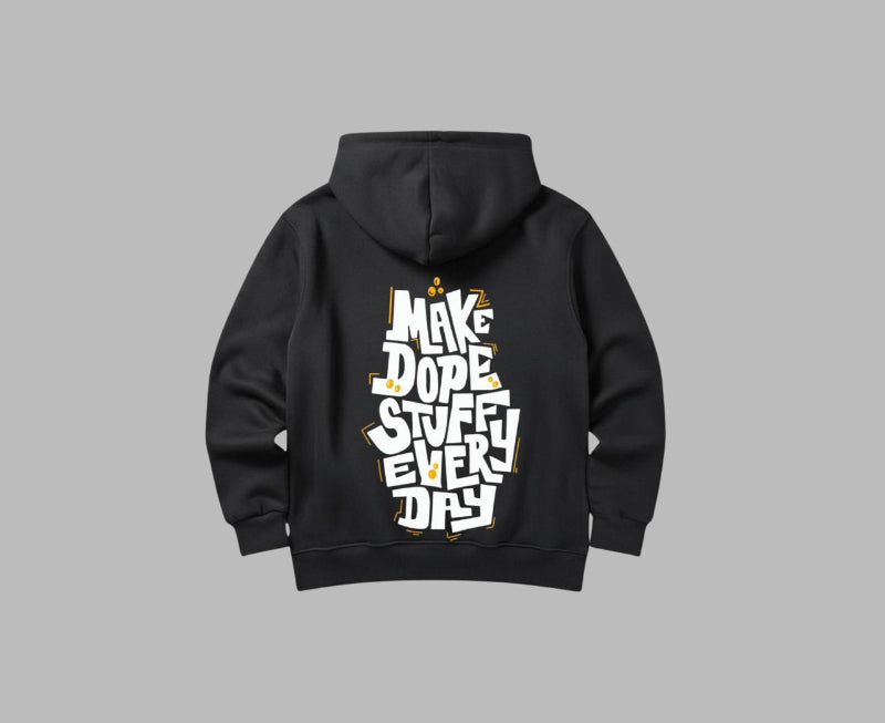Make Dope Hoodie - Black