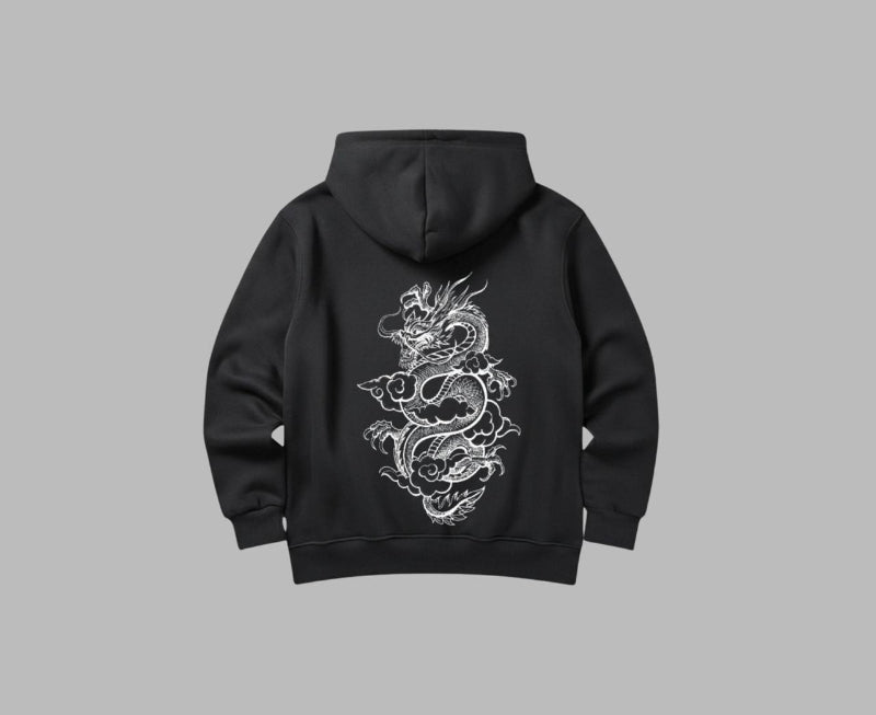 Dragon Hoodie - Black