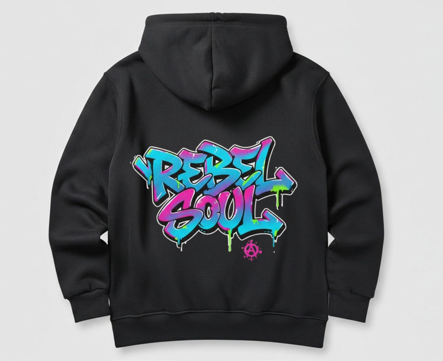 Rebel Soul Supply Hoodie - Black
