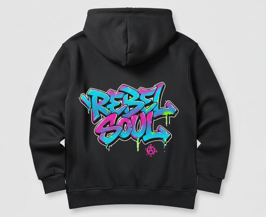 Rebel Soul Supply Hoodie - Black